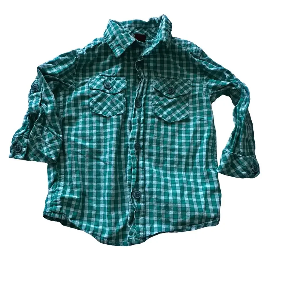 Tea Collection Tangier plaid shirt